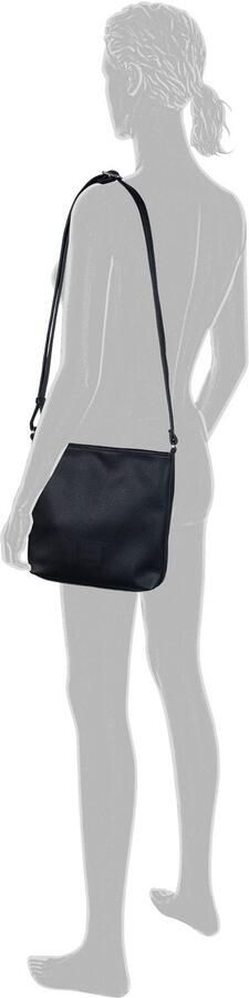 Gabor Schoudertas Elfie uit fijn nerf glad kunstleer en met een logo rubber patch - Foto 4