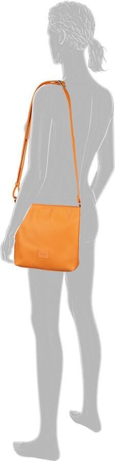 Gabor Schoudertas Elfie uit fijn nerf glad kunstleer en met een logo rubber patch - Foto 2