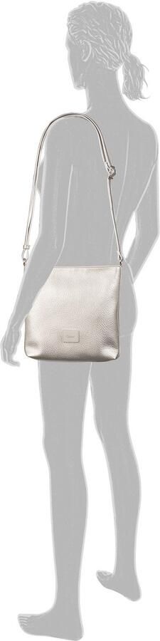 Gabor Schoudertas Elfie uit fijn nerf glad kunstleer en met een logo rubber patch - Foto 2