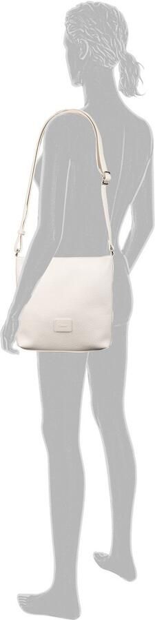 Gabor Schoudertas Elfie uit fijn nerf glad kunstleer en met een logo rubber patch - Foto 2