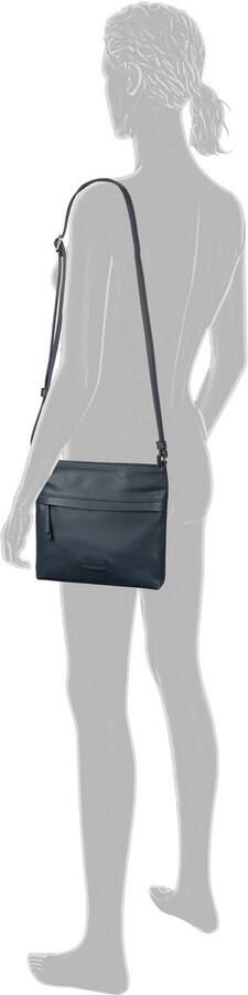 Gabor Schoudertas Faye van fijn generfd imitatieleer in een rechtlijnige stijl met zes vakken - Foto 4