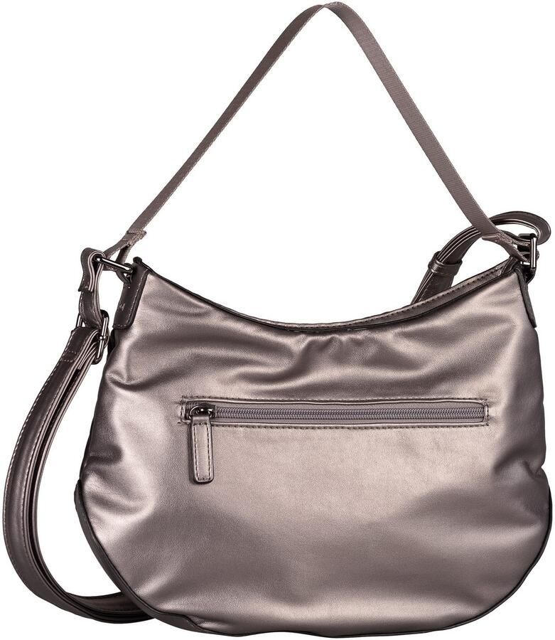 Gabor Schoudertas Finley gestikte plooien op zacht imitatieleer in diagonale lijnen - Foto 2