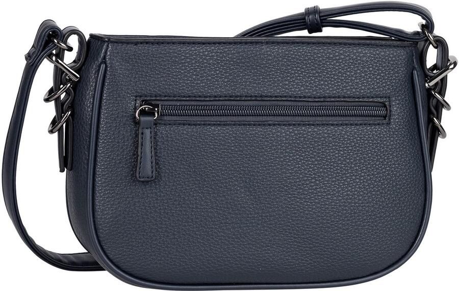 Gabor Schoudertas Galinna zacht imitatieleer met metalen details en contrastnaden - Foto 2