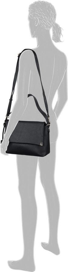 Gabor Schoudertas Gela zacht kunstleer met elegante schouderband van edel weefband - Foto 3