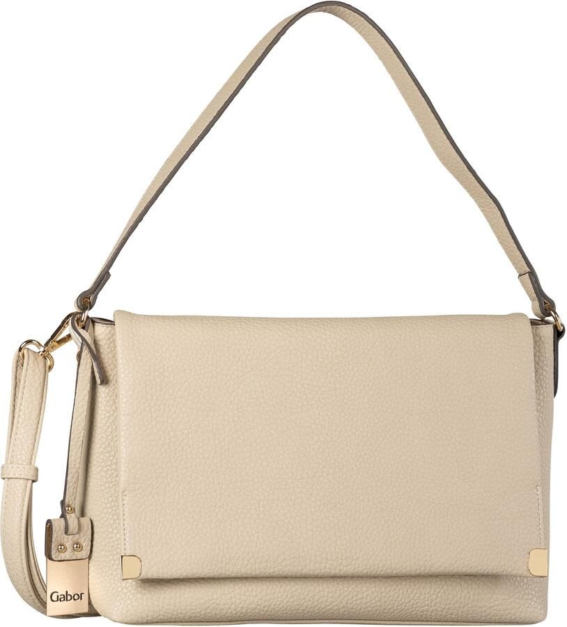 Gabor Schoudertas Gela zacht kunstleer met elegante schouderband van edel weefband - Foto 4