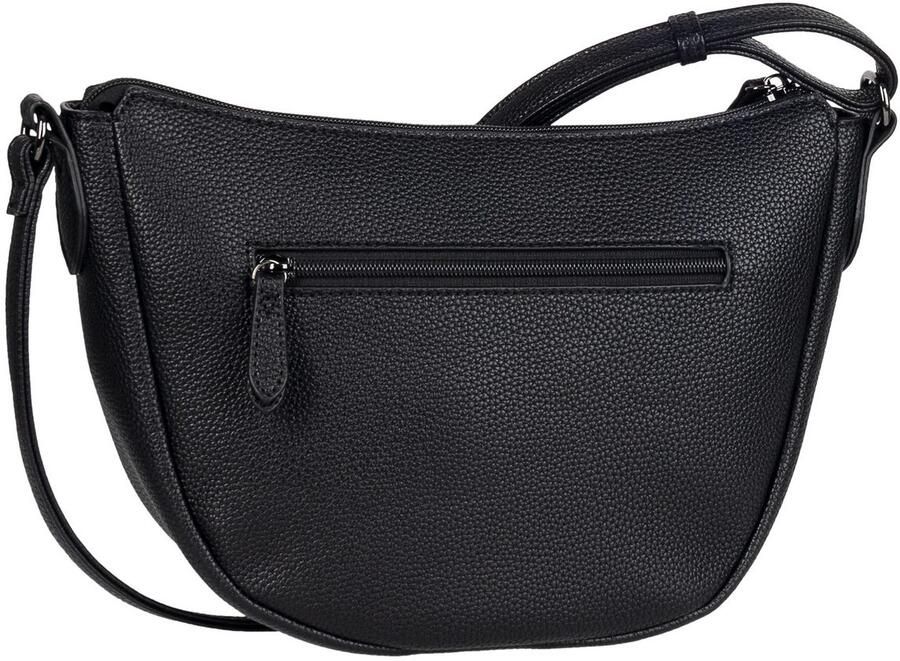 Gabor Schoudertas Granada Structure ingebreide unieke strepen van veloursleerimitatie - Foto 2