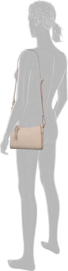 Gabor Schoudertas Ilona uit licht nerf leerimitat met tweekleurige kunststofketting - Foto 3