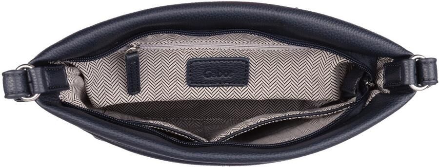 Gabor Schoudertas Lenea van licht gestructureerd leerimitatie met decoratieve stiksels