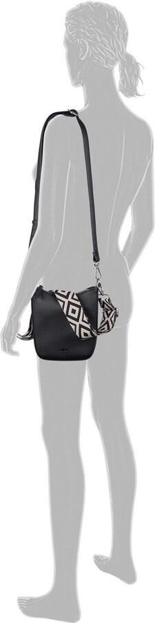 Gabor Schoudertas LINDA zacht kunstleer met elegante schouderband van edel weefband - Foto 2