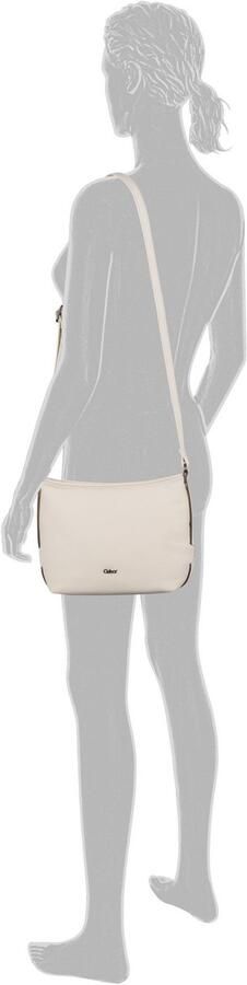 Gabor Schoudertas Malu van zacht nerf imitatieleer met verfijnde cut-outs - Foto 3