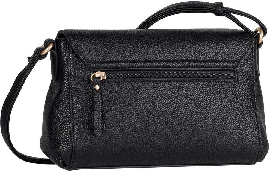 Gabor Schoudertas MELORA licht generfd imitatieleer met fijn logo en gouden metalen ring - Foto 2