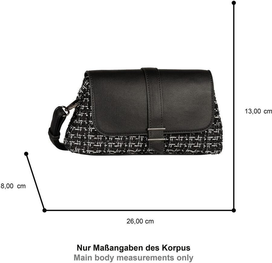 Gabor Schoudertas Sahar verfijnd en elegant met fijn metaaldetail ideaal voor de avond - Foto 2