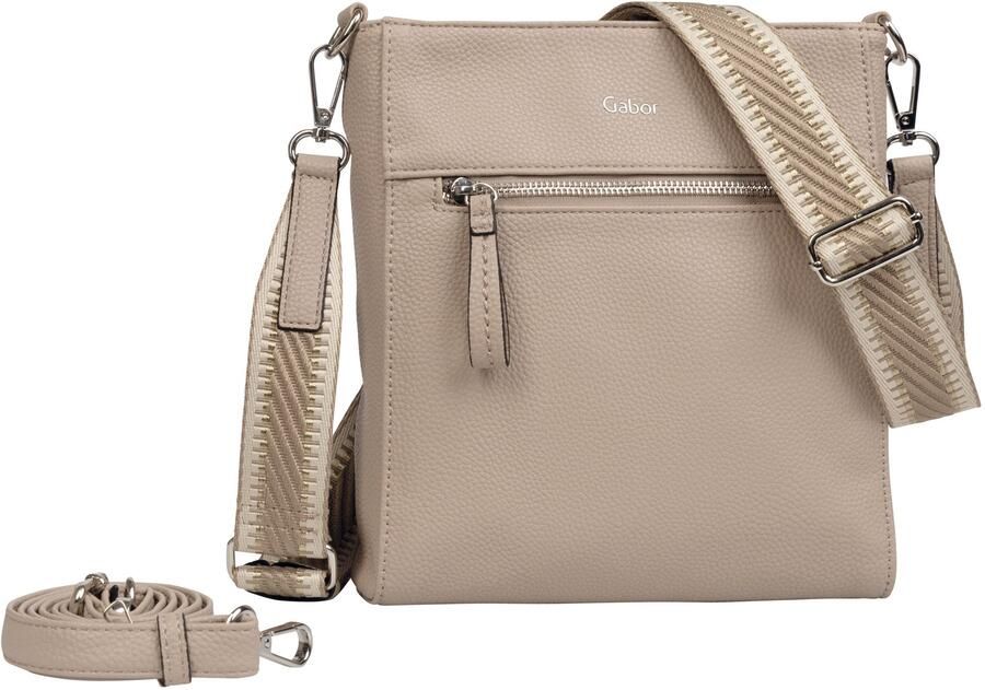 Gabor Schoudertas Silena hoogwaardig geweven riem en een verfijnd logo - Foto 4