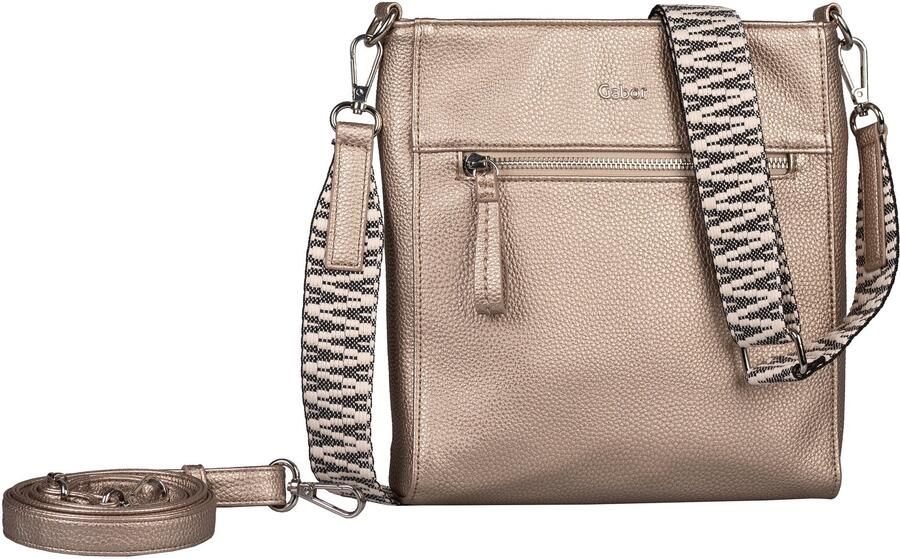 Gabor Schoudertas Silena hoogwaardig geweven riem en een verfijnd logo - Foto 4