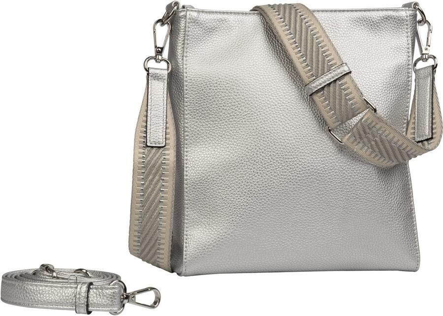 Gabor Schoudertas Silena hoogwaardig geweven riem en een verfijnd logo