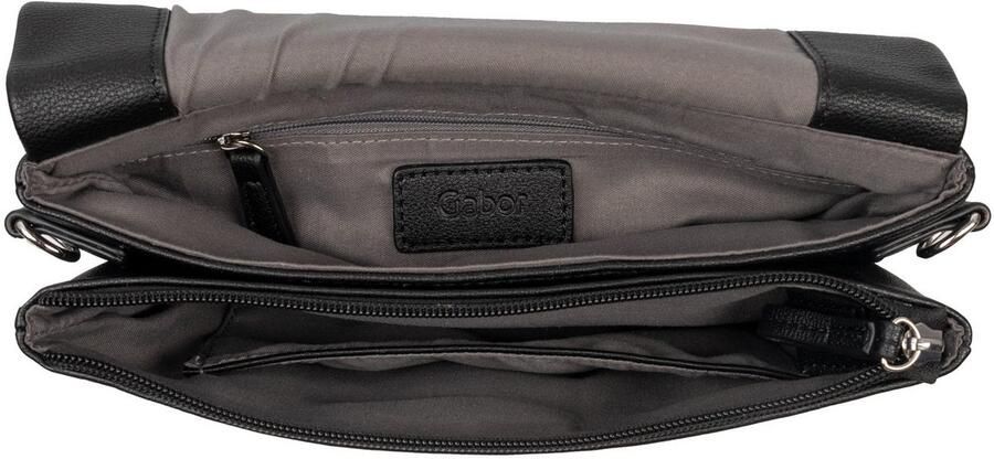 Gabor Schoudertas Veri uit zacht nerf leerimitat met ingewikkeld gevlochten handgrepen