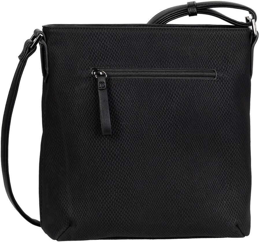 Gabor Schoudertas WANDA van licht generfd imitatieleer met slangenstructuur en stiksels - Foto 2