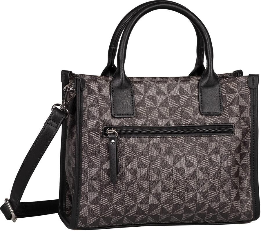 Gabor Shopper Barina met bijzondere grafische all-over print en glad leerlook details - Foto 2