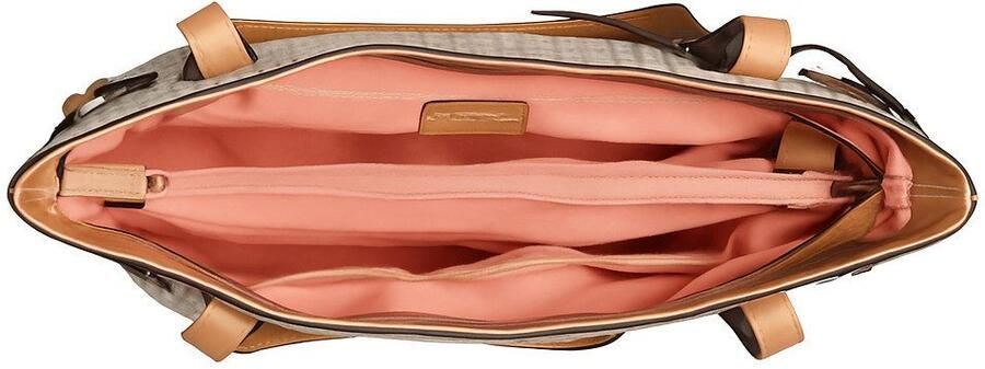 Gabor Shopper Barina van imitatieleer met kenmerkende all-over print en metalen logo - Foto 2