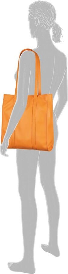 Gabor Shopper Elfie uit fijn nerf glad kunstleer en met een logo rubber patch - Foto 4