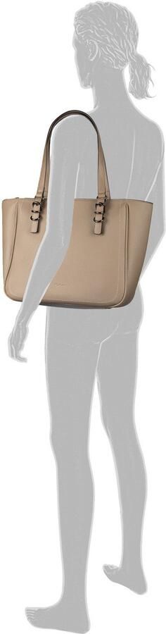 Gabor Shopper Galinna zacht imitatieleer met metalen details en contrastnaden - Foto 4