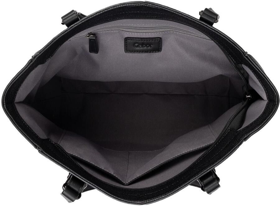 Gabor Shopper Galinna zacht imitatieleer met metalen details en contrastnaden - Foto 3