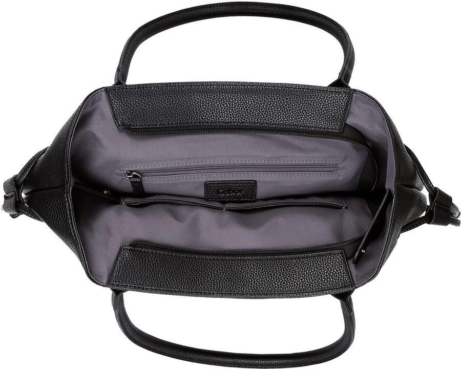 Gabor Shopper Granada Structure ingebreide unieke strepen van veloursleerimitatie - Foto 5