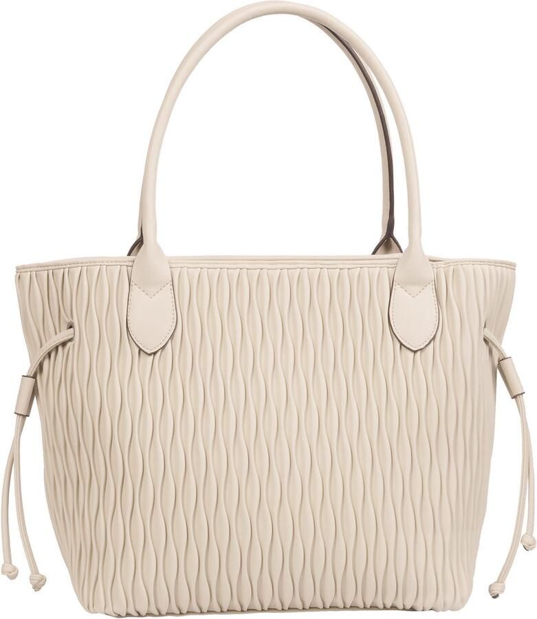 Gabor Shopper Granada wave van licht gestructureerd leerimitatie met decoratieve stiksels