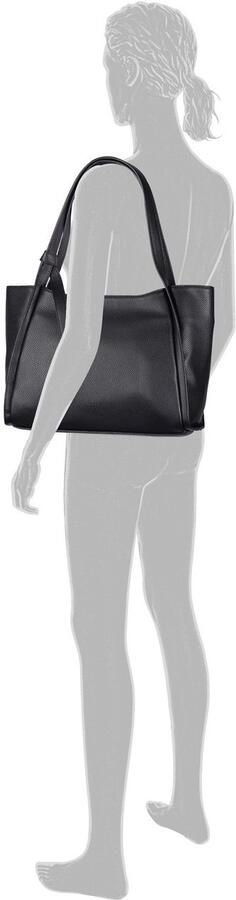 Gabor Shopper LACI benadrukt door ingesloten leerimitat-strepen en een fijne knoop - Foto 2