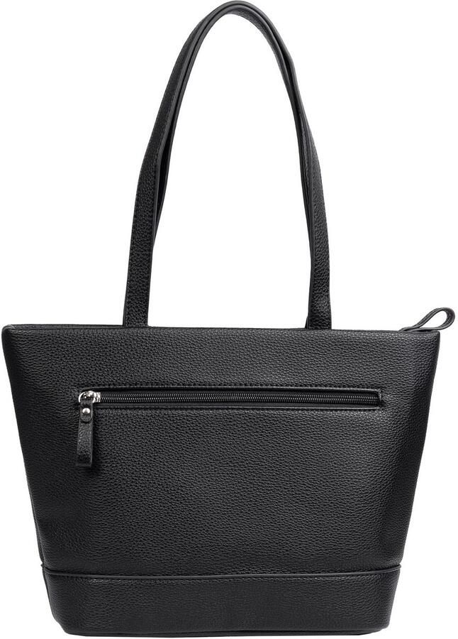 Gabor Shopper Lenea van gerecycled polyurethaan met decoratieve stiksels - Foto 2