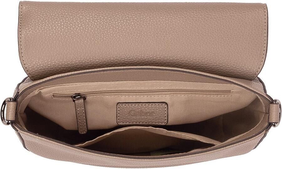 Gabor Zadeltas LINDA zacht kunstleer met elegante schouderband van edel weefband - Foto 2