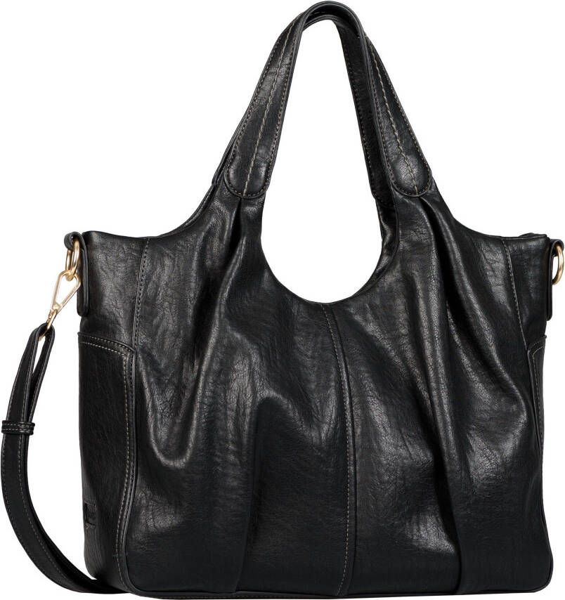 Gabor Shopper KATALINA Zip tote bag L met goudkleurige details