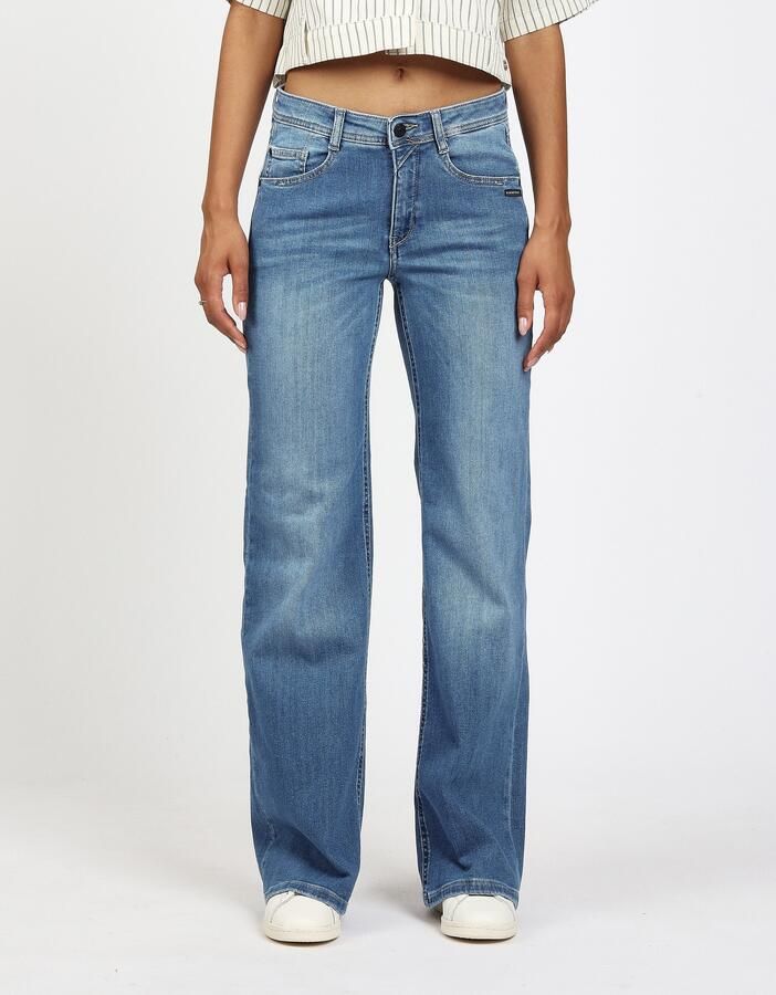 GANG 5-pocket jeans 94AMELIE WIDE LONG - Foto 6