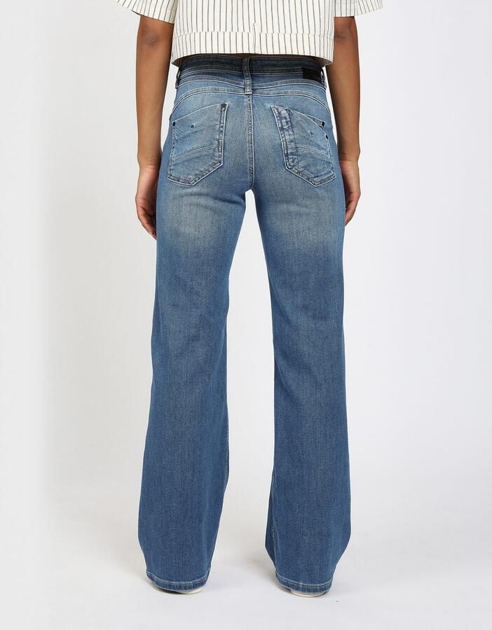 GANG 5-pocket jeans 94AMELIE WIDE LONG - Foto 4