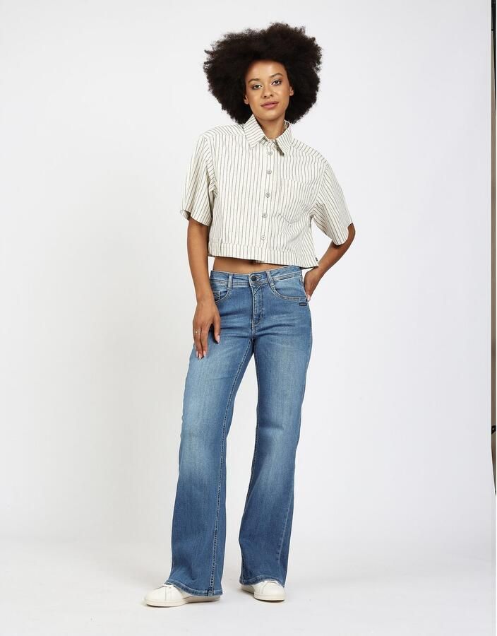 GANG 5-pocket jeans 94AMELIE WIDE LONG - Foto 3