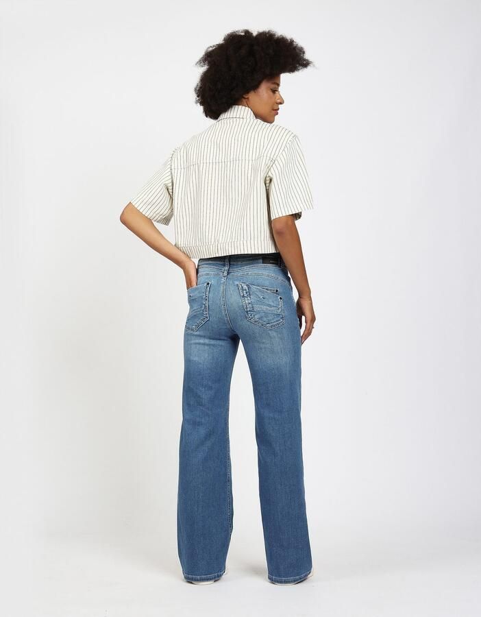 GANG 5-pocket jeans 94AMELIE WIDE LONG - Foto 5