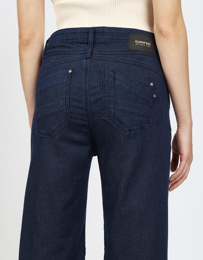 GANG 5-pocket jeans 94AMELIE WIDE van zacht sweat denim - Foto 3