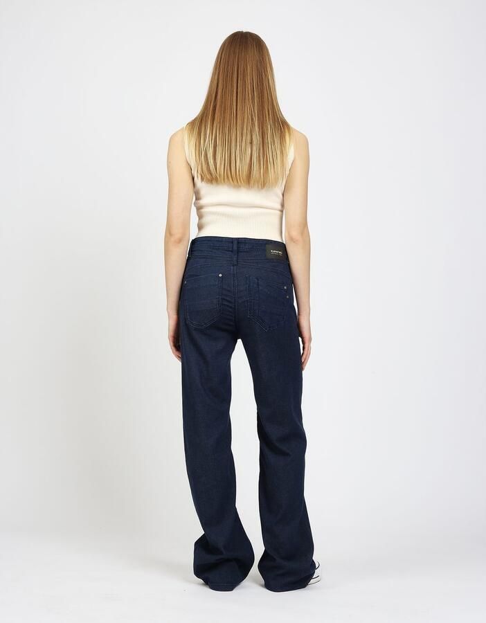 GANG 5-pocket jeans 94AMELIE WIDE van zacht sweat denim - Foto 5