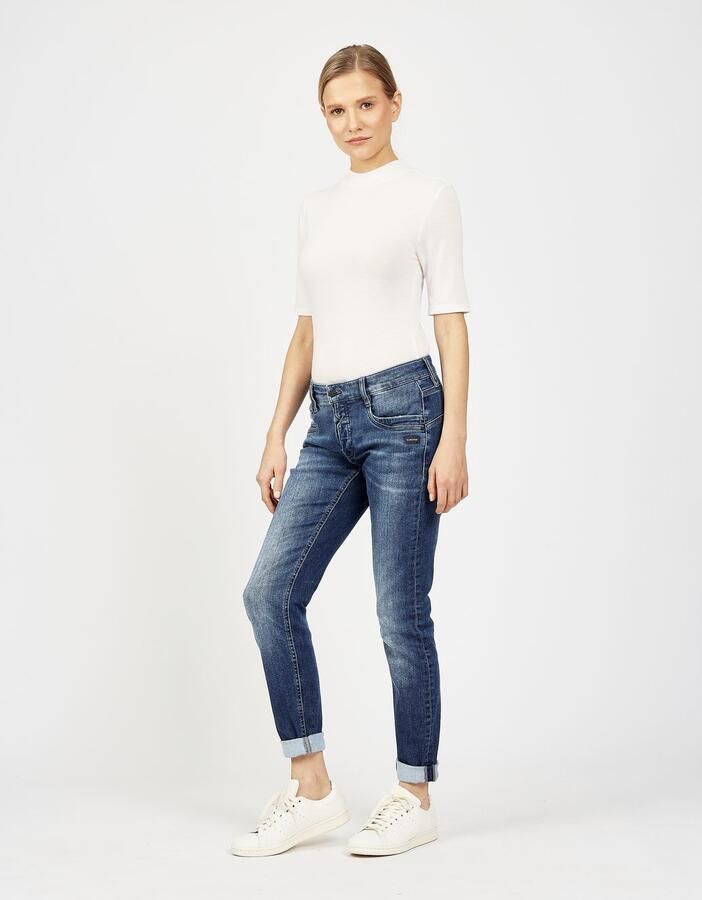 GANG 5-pocket jeans 94GERDA van sweatdenim relaxed fit - Foto 4