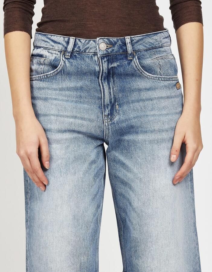 GANG 5-pocket jeans 94SARINA met coupenaden op de knie en zoom - Foto 2