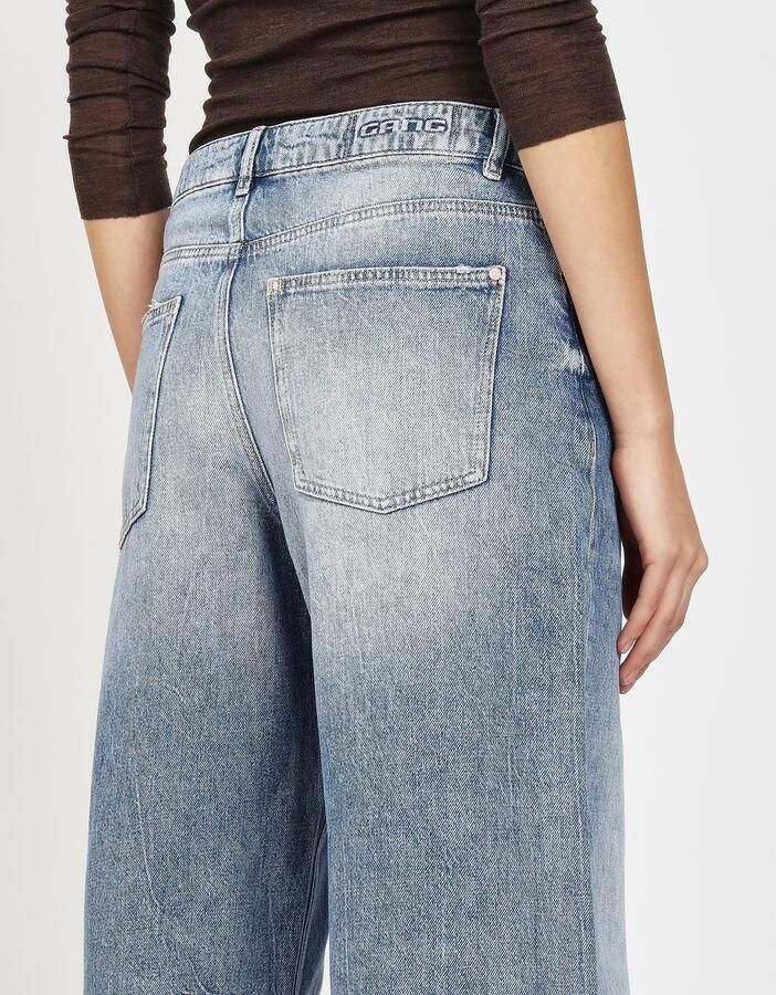 GANG 5-pocket jeans 94SARINA met coupenaden op de knie en zoom - Foto 3