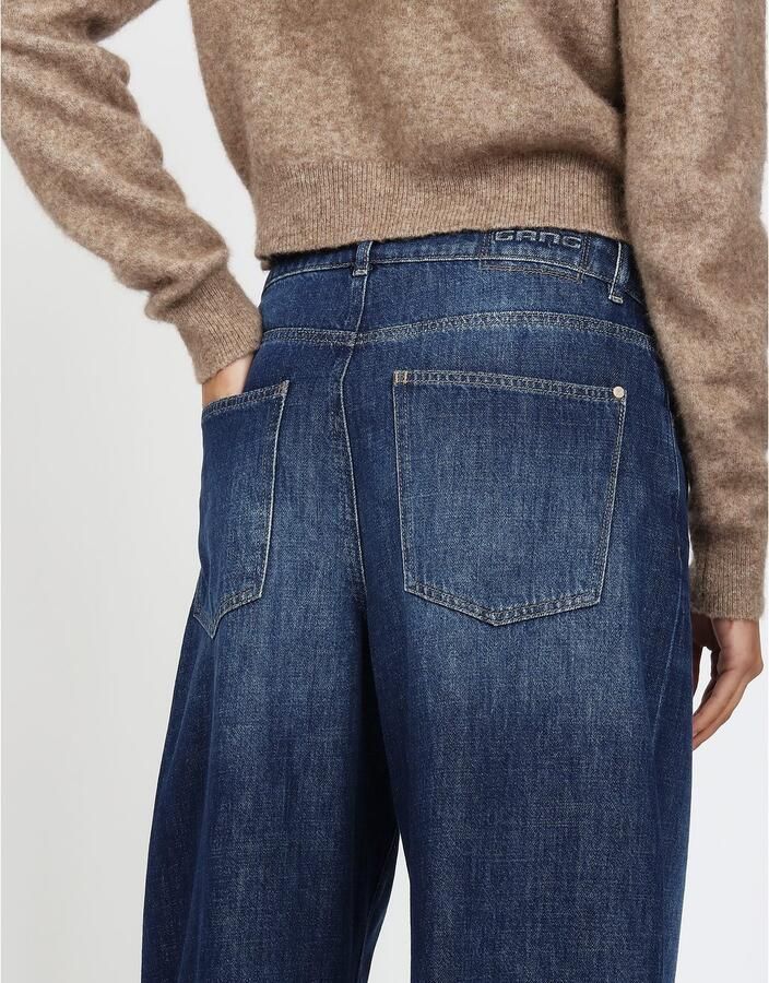 GANG 5-pocket jeans 94SARINA met coupenaden op de knie en zoom