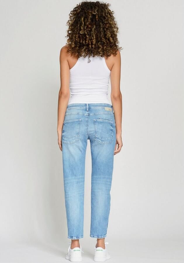 GANG Boyfriendjeans 94NADIA 5-pocketsstijl met ritssluiting en knoop - Foto 5