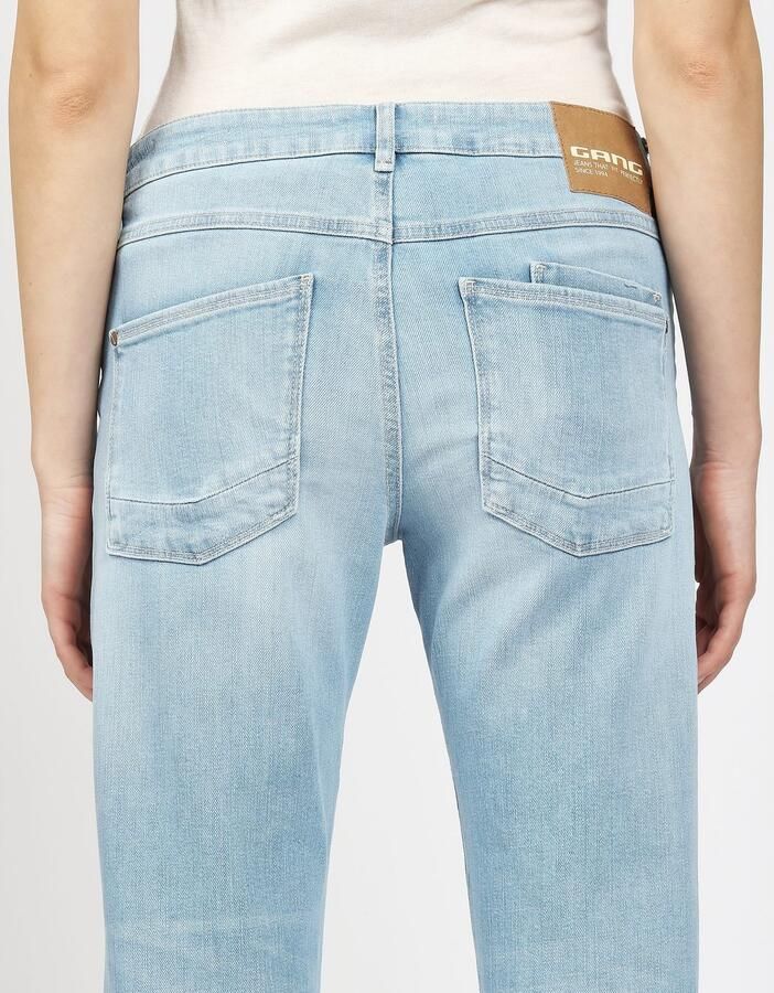 GANG Boyfriendjeans 94NADIA 5-pocketsstijl met ritssluiting en knoop - Foto 3