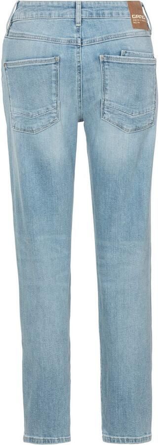 GANG Boyfriendjeans 94NADIA 5-pocketsstijl met ritssluiting en knoop - Foto 7