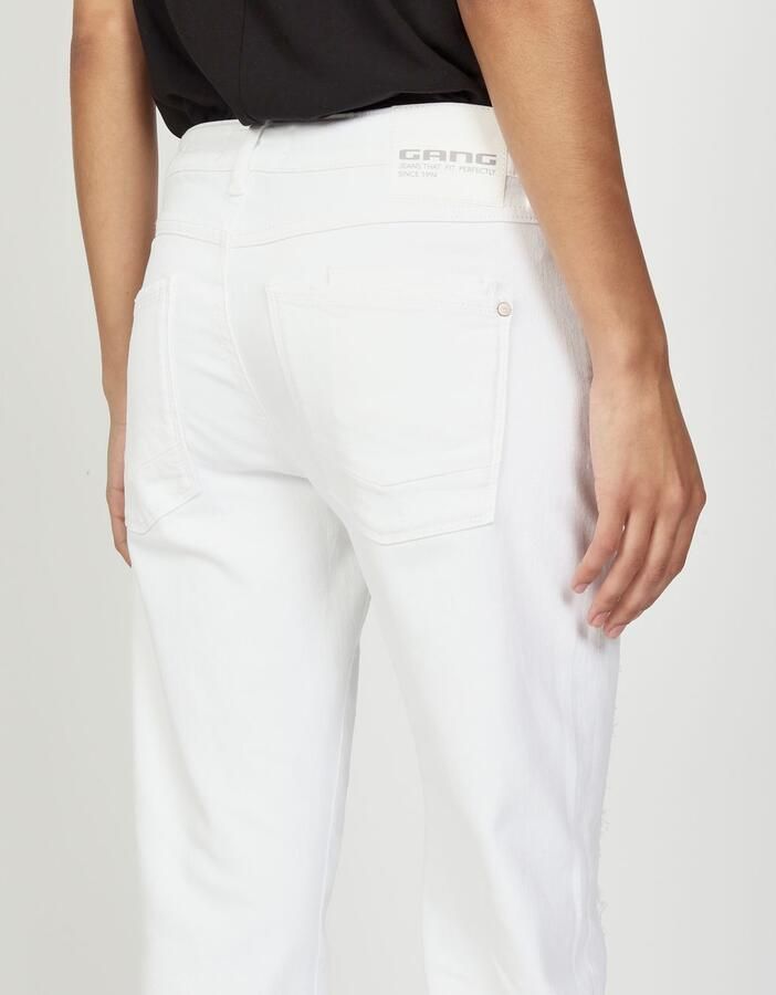 GANG Boyfriendjeans 94NADIA 5-pocketsstijl met ritssluiting en knoop - Foto 2