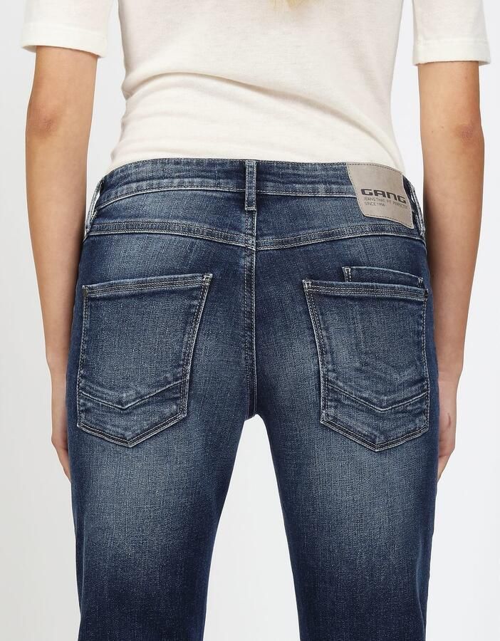 GANG Boyfriendjeans 94NADIA 5-pocketsstijl met ritssluiting en knoop - Foto 3