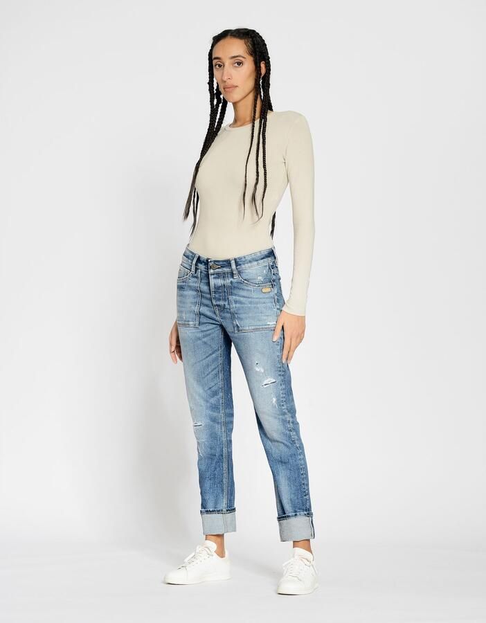 GANG Boyfriendjeans 94NICA WORKER coole androgyn look - Foto 4