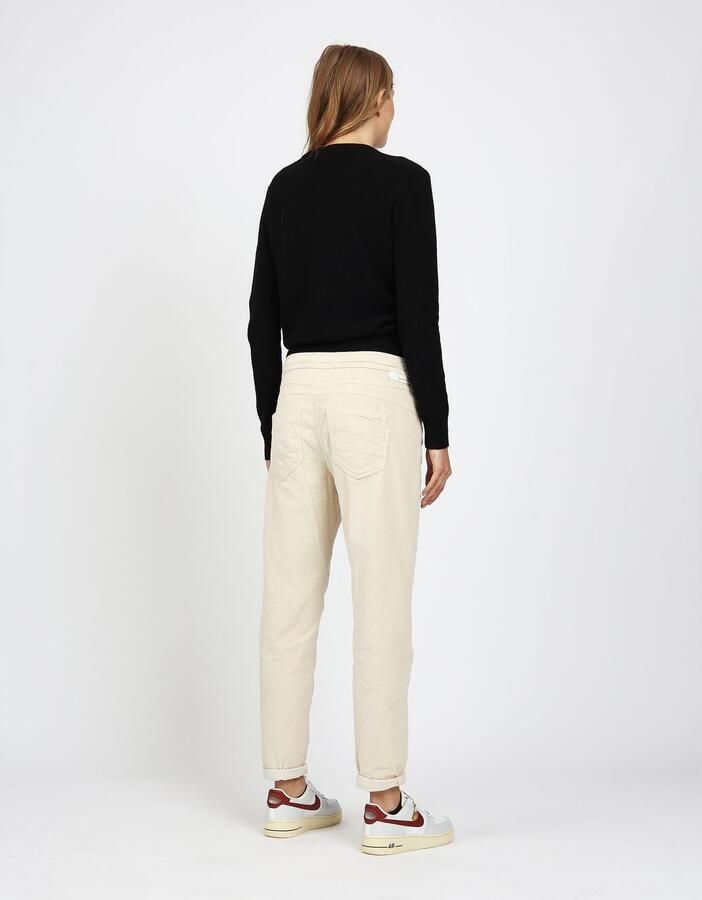 GANG Cordbroek 94AMELIE JOGGER met rijgkoord in de band - Foto 5