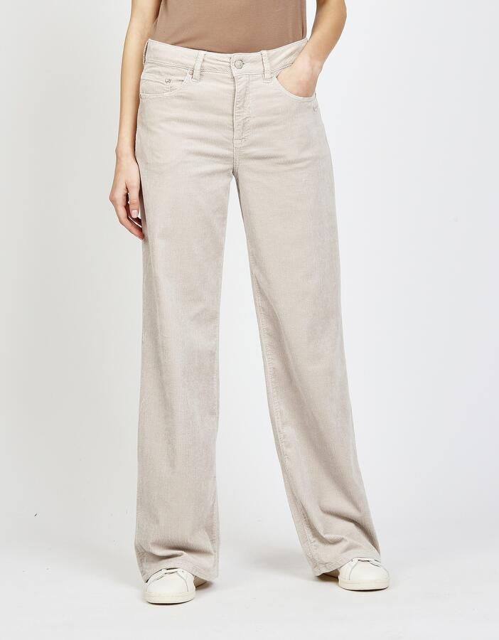 GANG Cordbroek 94CARLOTTA LONG in wide fit met rechte pijpverloop - Foto 6